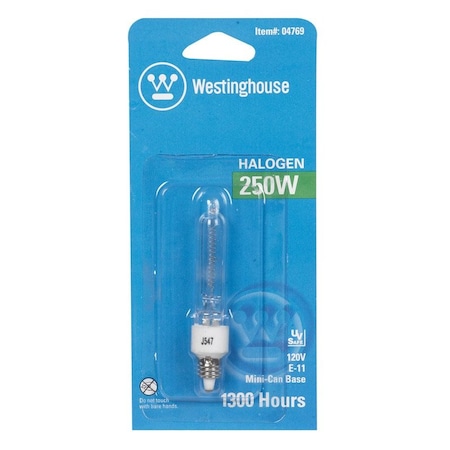 Westinghouse Westinghouse 250 W T4 Halogen Bulb 4250 lm White 1 pk 04769